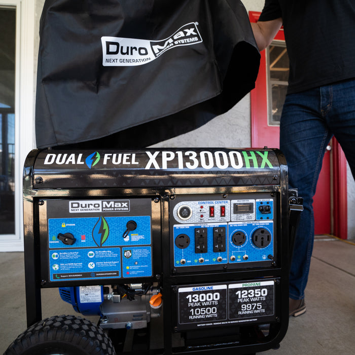 DuroMax XPLGC Large Weather Resistant Dust Guard Portable Generator Cover